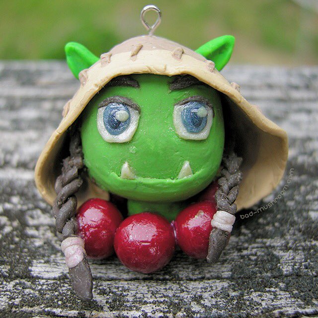 ceeliahsays's tweet photo. First major attempt with #polymerclay : Thrall from Snow Fight: A Warcraft Tale by @ChrisMetzen and Wei Wang #WorldOfWarcraft #Warcraft https://t.co/KuTaRCiaev