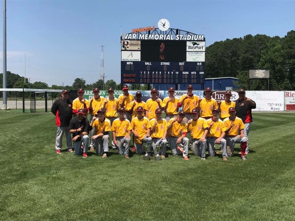 GHighSports's tweet photo. The Dukes are Pen South 10 Conference Tournament Champions after beating Menchville today 6-1. #DukeNation 🥇🏆 https://t.co/Ee9zay6CoT