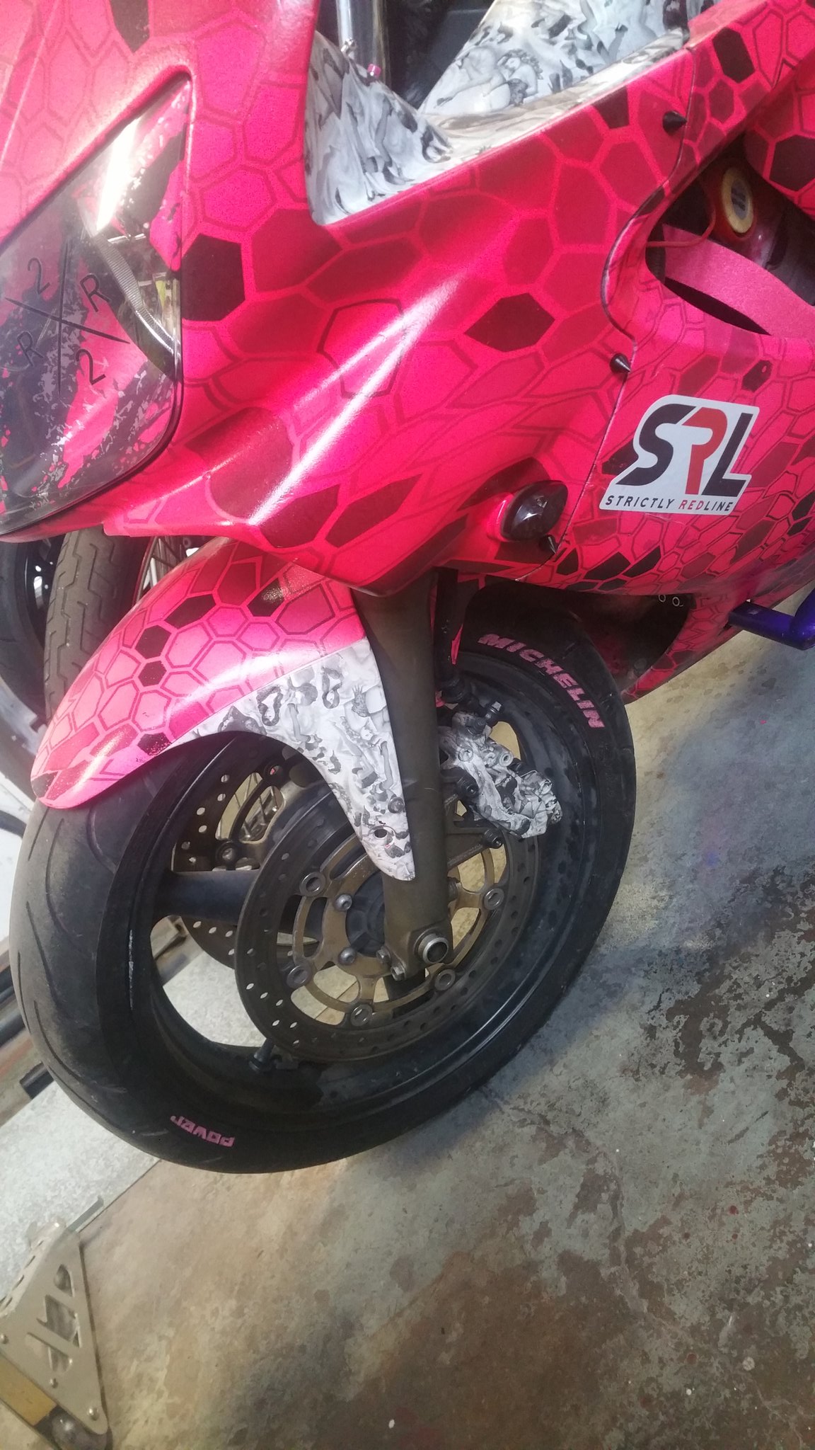 Strictly Redline on Twitter: "For sale 02 honda f4i stunt ...