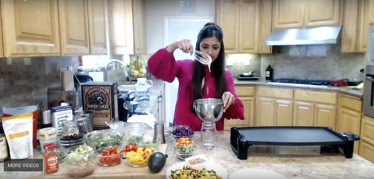 YJAtweets's tweet photo. Priyanka is debuting a recipe for Masala Pancakes with Coconut Chutney - you're the first to see this! #compassionatecooking #foodpreview https://t.co/FqWxqPKzO5