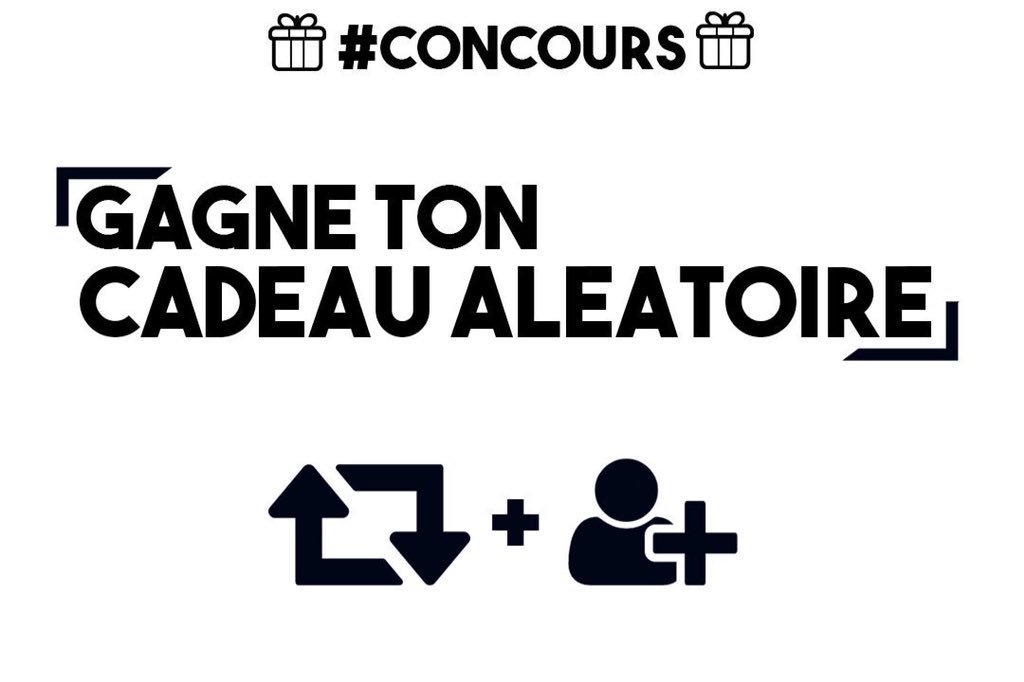 YazhogConcours's tweet photo. #ConcoursSpeed
🎁Gagne ton lot aléatoire🎁

RT + FOLLOW
↪️@YazhogConcours 

TAS : 5 min https://t.co/ZxuQ0yK7ne