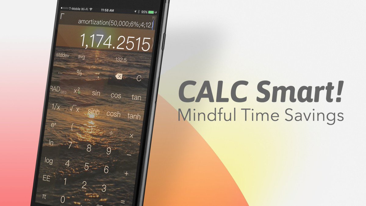 AppCALC's tweet photo. Get 50% off this #MemorialWeekend on one of @AppStore best - smart calc &amp; convert app #memorialdaysale #discount #memorialdayweekend2017 https://t.co/dwpB1j7xM1
