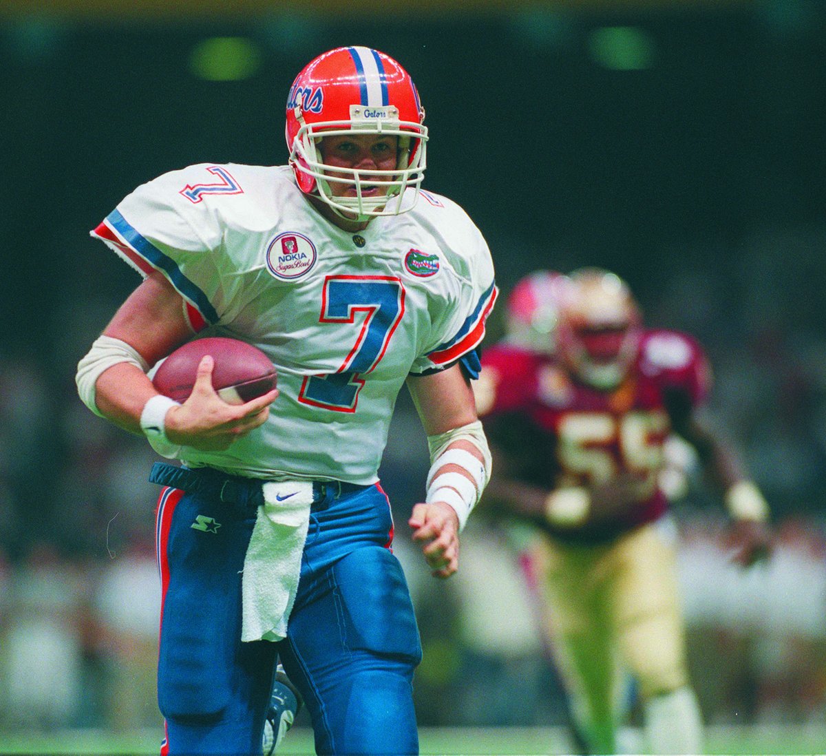 GatorsFB's tweet photo. RT this to help us wish 1996 @HeismanTrophy winner @DannyWuerffel a #HappyBirthday!

#GatorGreat #GatorsAlways https://t.co/WhYWD4ZBCD