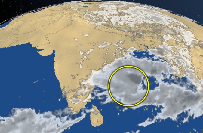 bbcweather's tweet photo. Cyclone still possible in Bay of Bengal...track in next 2 days, uncertain. Myanmar and/or Bangladesh at risk from powerful storm. Phil https://t.co/cWX5NaLqDy
