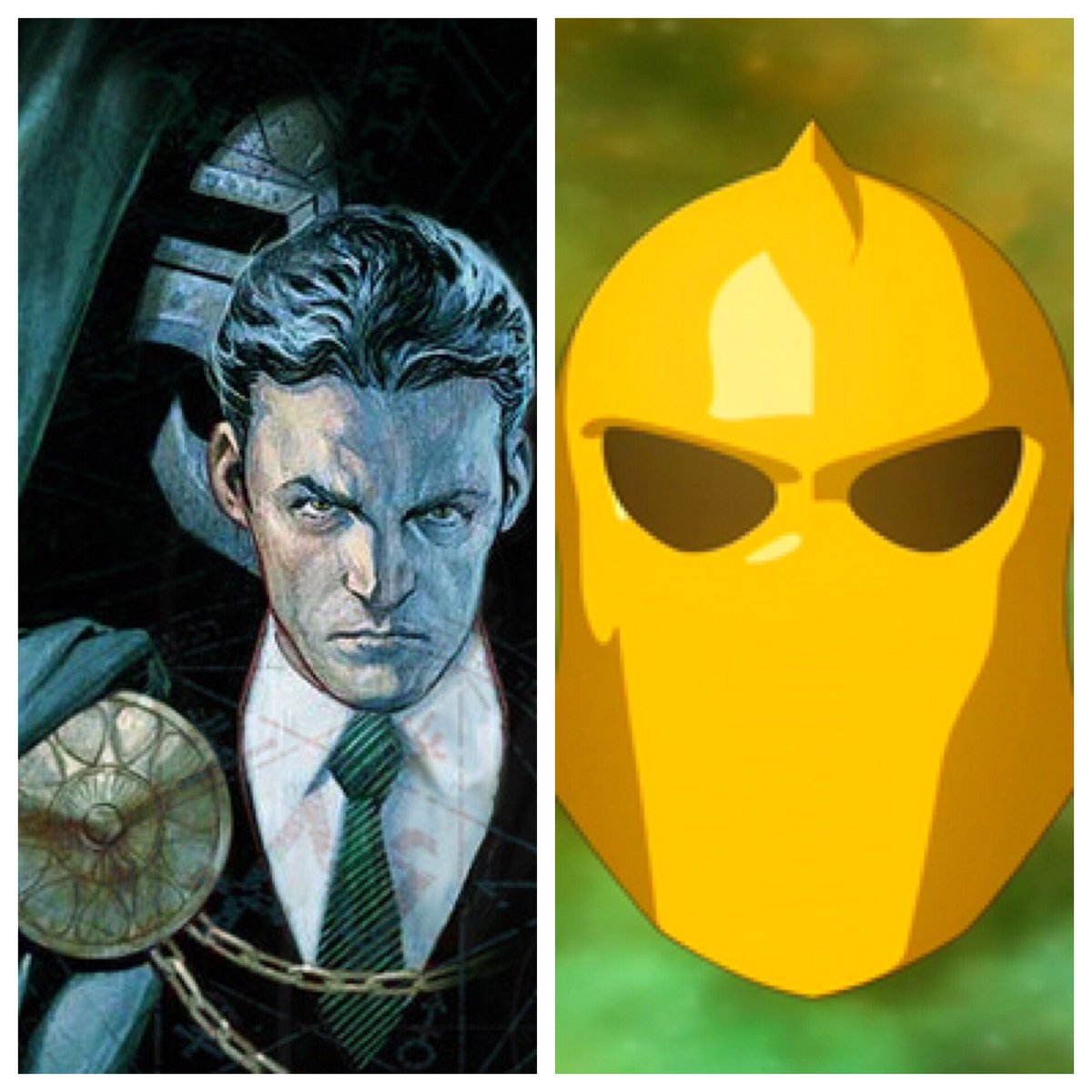 LunchTime_Media's tweet photo. Hey @comicsexplained your videos are awesome #whatif Dr. Doom got the Helmet of Fate? #mashup #marvelcomics #dccomics #yesorno https://t.co/lwJEnuBBsn