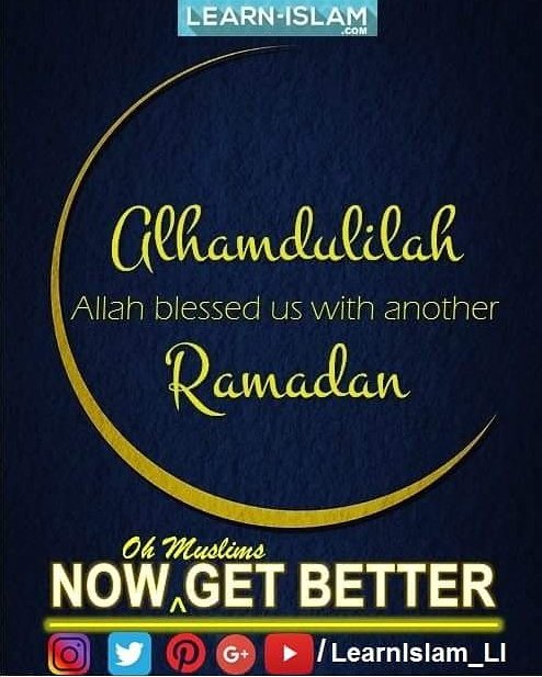 LearnIslam_LI's tweet photo. #Alhamdulilah for #Ramadan 

GET BETTER...
https://t.co/BbHeuHsLNe

#Ramadhan #BeaBetterMuslim https://t.co/Lj2EfIoMDO