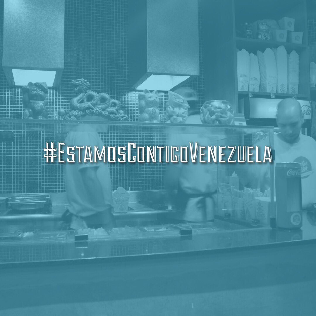OnTheWok's tweet photo. ¡Siempre estaremos contigo! 🍜🇻🇪 #OTW #hechoenvenezuela https://t.co/3PYBq25idu