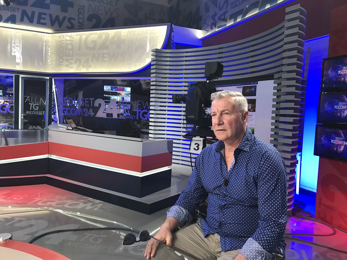 Stasera al Giallo della Settimana TgCom24 ore 22ospite Maurizio Lucchetti compagno di squadra di Denis Bergamini