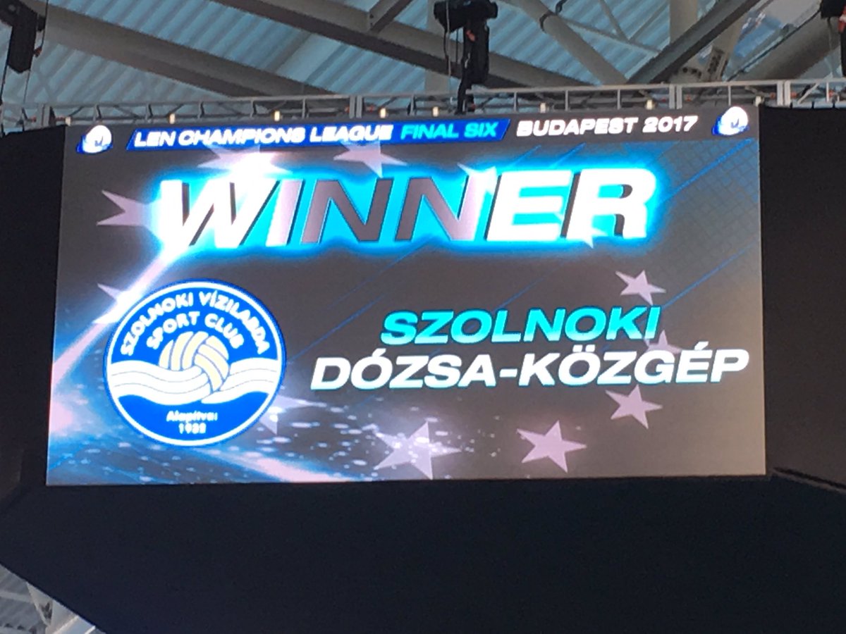julien_issoulie's tweet photo. Félicitations au capitaine @TeamWaterpoloFR Premier champion d'Europe avec un club! Bravo @CrousillatUgo @FFNatation https://t.co/JXOmJBFa09
