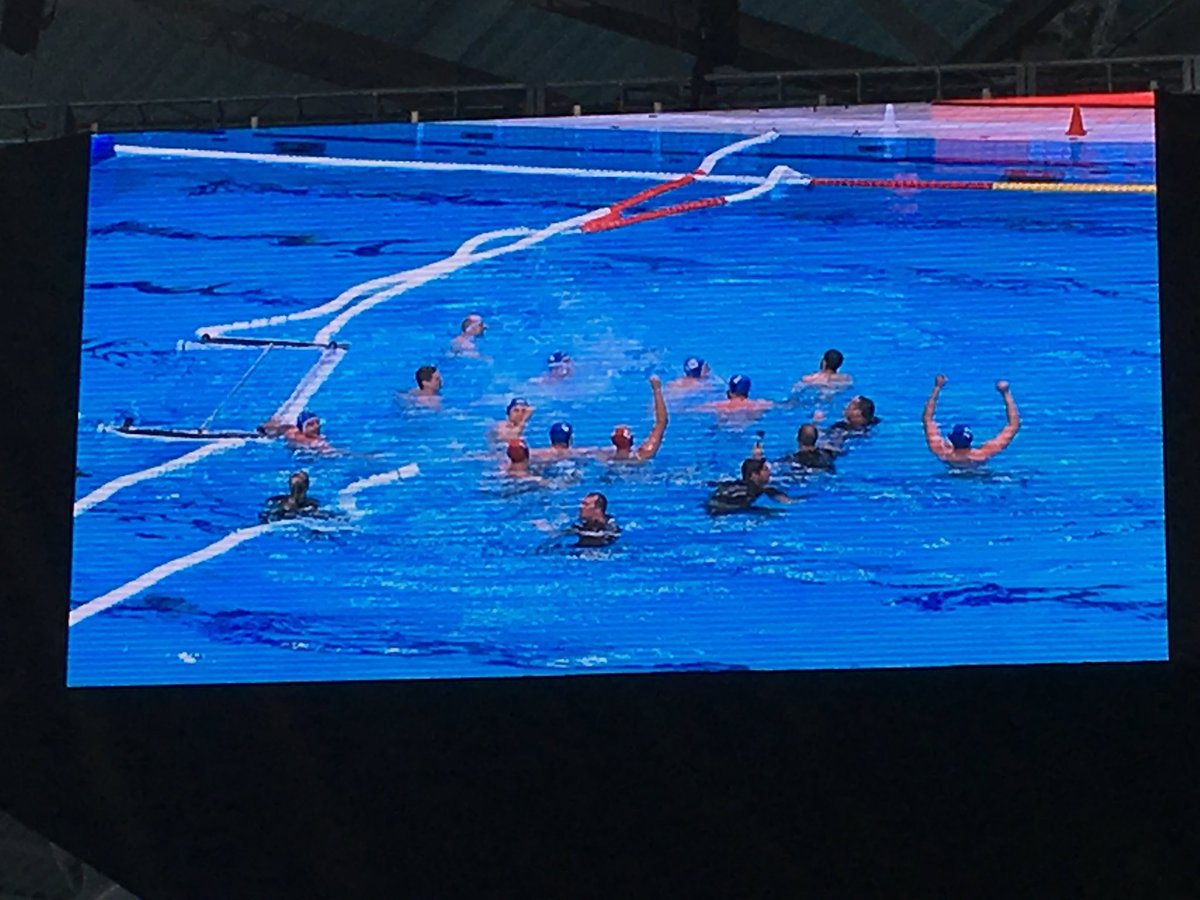 julien_issoulie's tweet photo. Félicitations au capitaine @TeamWaterpoloFR Premier champion d'Europe avec un club! Bravo @CrousillatUgo @FFNatation https://t.co/JXOmJBFa09