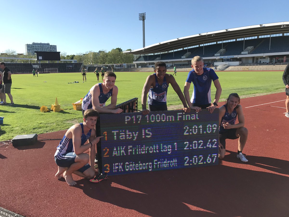 TIS_Live's tweet photo. P17 lyckades ta hem guldet i svensk stafett!! Stort grattis!!!😁🌟🏃🏼 https://t.co/gY5kTThYWe