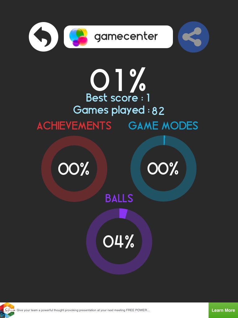 LOOK ! I finished Color Switch at 1% ! #colorswitch itunes.apple.com/app/id10535334…