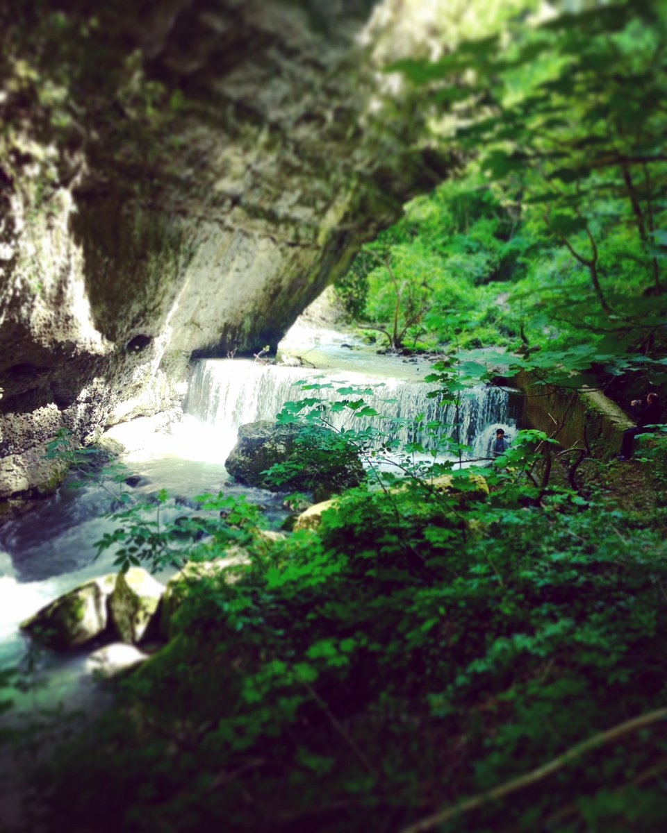 Italia's tweet photo. La #Valle dell' #Orfento nel @ParcoMajella, con la rigogliosa vegetazione, le #cascate e i giochi d’acqua dell’omonimo #fiume. #Abruzzo https://t.co/KmNrlT2ZA1