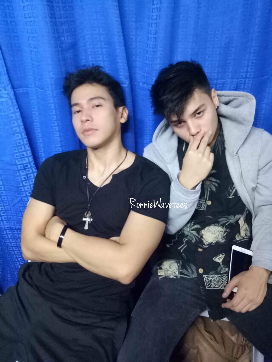 RonnieWavetees2's tweet photo. Enchong and Ronnie at #USTLiveForACause โจ๐๐ค @iamr2alonte @enchongdee777 https://t.co/u9aZ51allS
