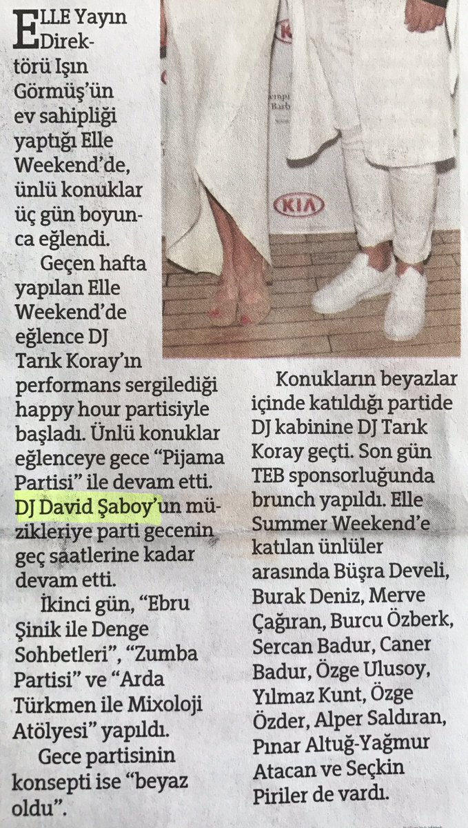 davidsaboy's tweet photo. Bugünkü #kelebek te @GokhanKCan köşesinden 🤘🏼#vipadres #ellesummerweekend2017 https://t.co/6iK2AKu345