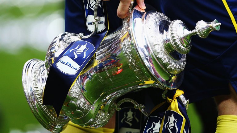 SkySportsPL's tweet photo. With @Arsenal and @ChelseaFC gearing up to meet in the FA Cup final, we look back on both clubs' runs to Wembley: https://t.co/80Dy2FTydp https://t.co/4y0JzoGK3m