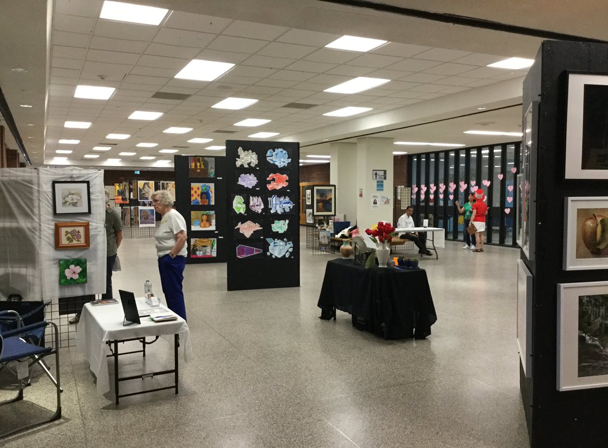 And in Earl of March Secondary, we have many exhibits from local artists and more shows in the auditorium.