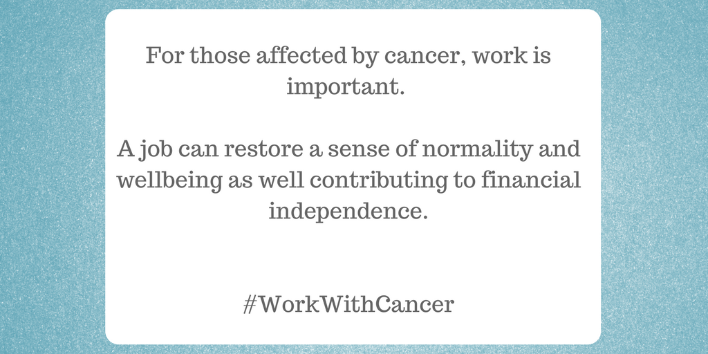 Working With Cancer 💙 tweet media