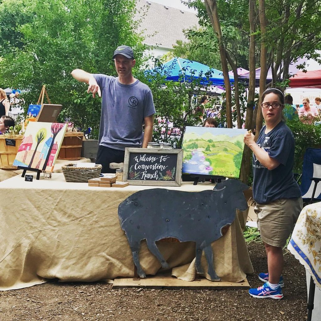 TexasPhotoBooth's tweet photo. @cornerstone_ranch #CornerstoneRanch is at @chestnutsquarehistoricvillage #chestnutsquare this morning in @downtownmckinney #McKinney #McKi… https://t.co/AdrlznIxkp