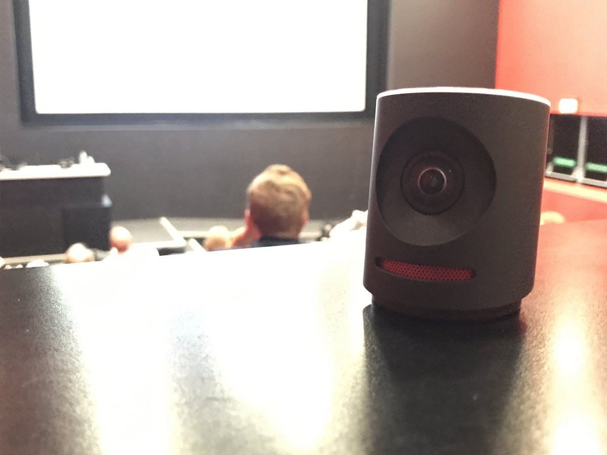 jayumcooper's tweet photo. This lil lady has had a long day. Turns out this may very well be the future. #OnCreate #Mevo https://t.co/Gi842zy1jH