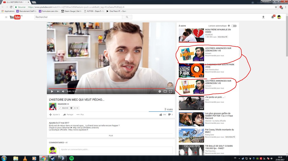 StorStle's tweet photo. le mec fainéant sur ses miniature x) @_Amixem https://t.co/MCgOfZmNg9