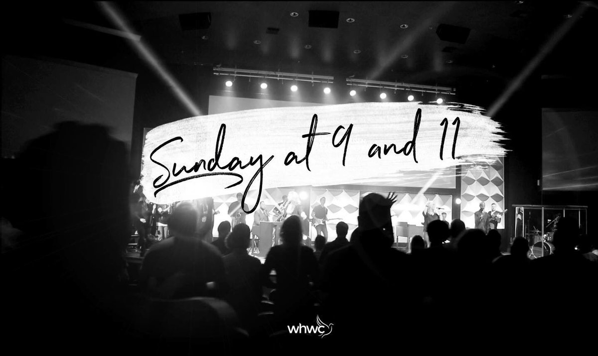 WHWorshipCenter's tweet photo. Come Check Us Out @ 9 &amp; 11AM! https://t.co/V7WpzThxCs