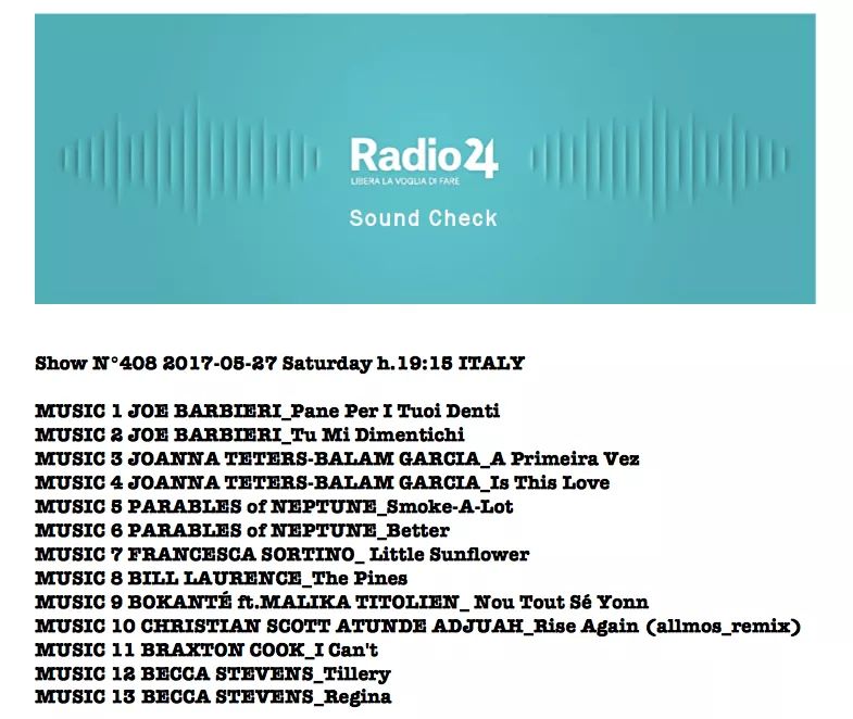 Sound Check-Radio 24 tweet media