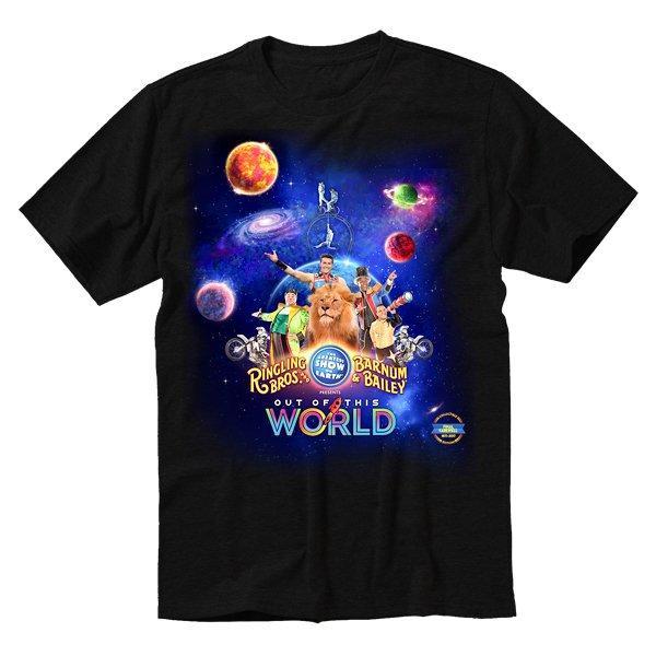 Ringling's tweet photo. #RinglingBros fans: pre-order your Out Of This World commemorative tee, celebrating our last-ever show https://t.co/otgw08oYN9 https://t.co/CRrB6NmZa2