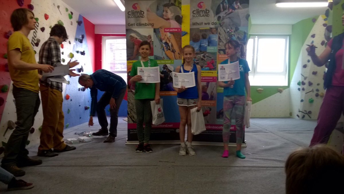 Really pleased to win the Scottish Bouldering championships today.  <a href="/climb_scotland/">ClimbScotland</a> <a href="/EdenRockClimbin/">Eden Rock</a> @BMC_Comps #thisgirlcan