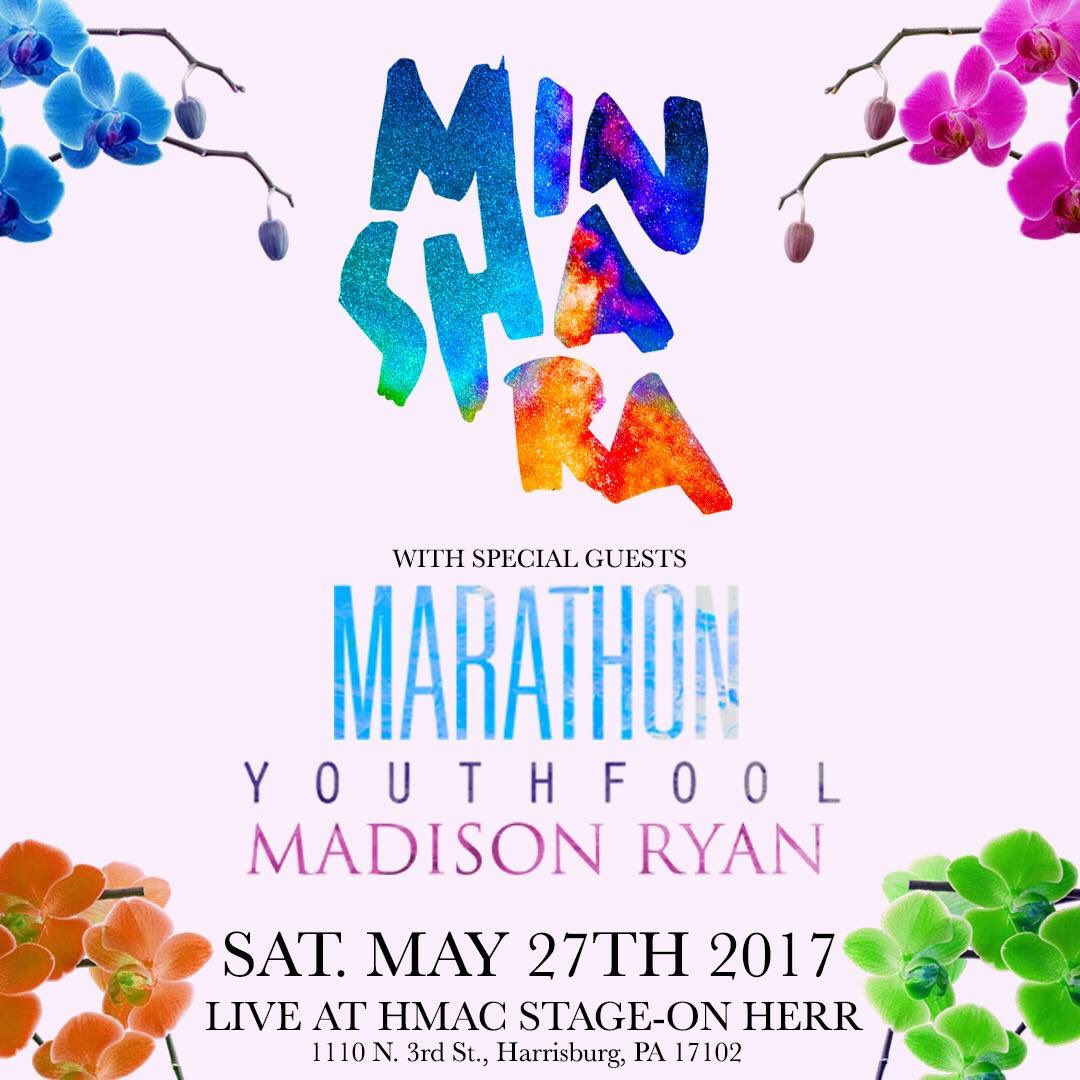 TONIGHT w/ <a href="/minsharamusic/">Minshara</a> <a href="/thisisyouthfool/">Y O U T H F O O L</a> @MadRyMusic