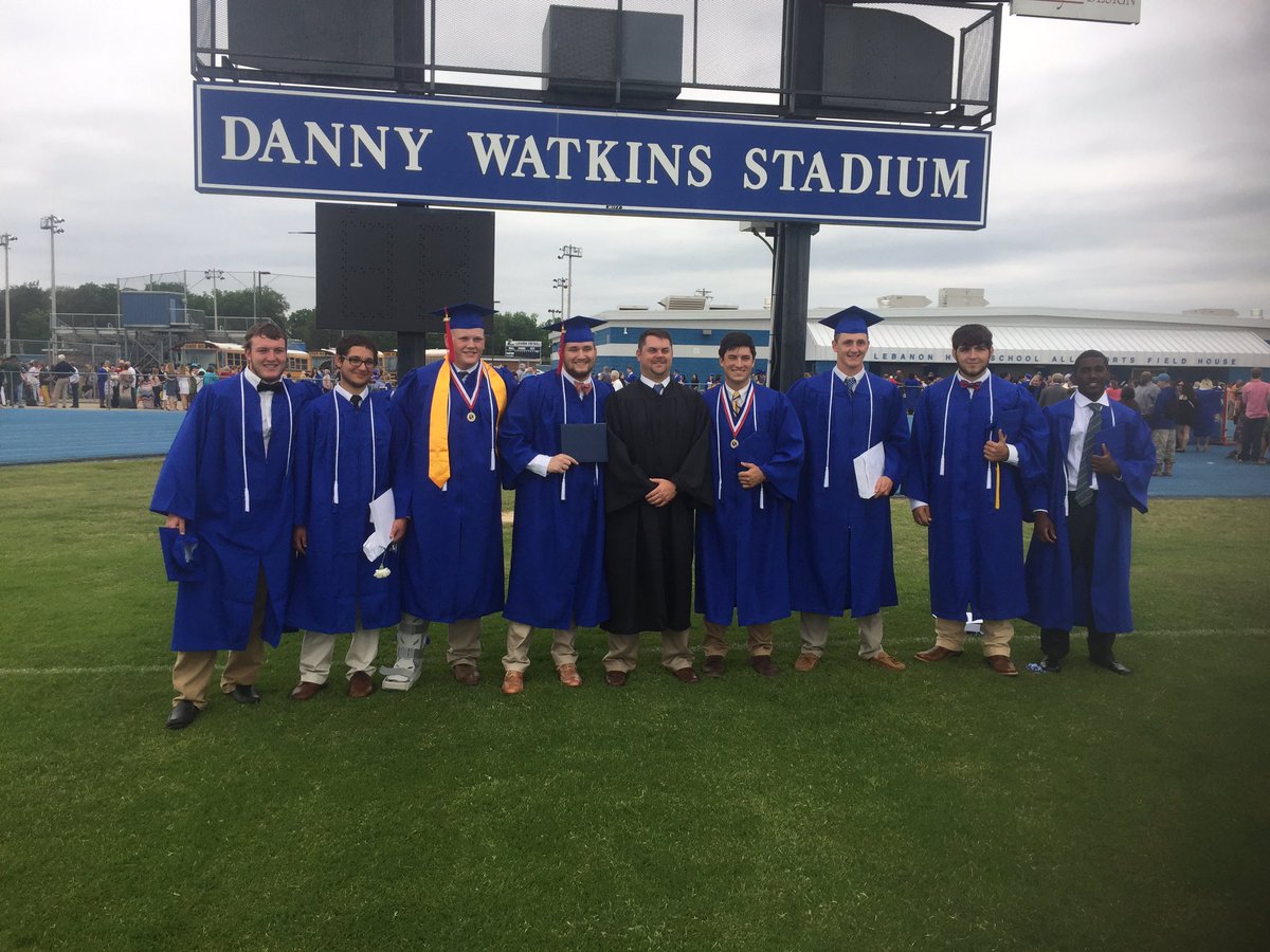 FroshLebanon's tweet image. Congrats to these young men graduating today!  First four year group.  #BDP #OnceAbluedevil,AlwaysAbluedevil!