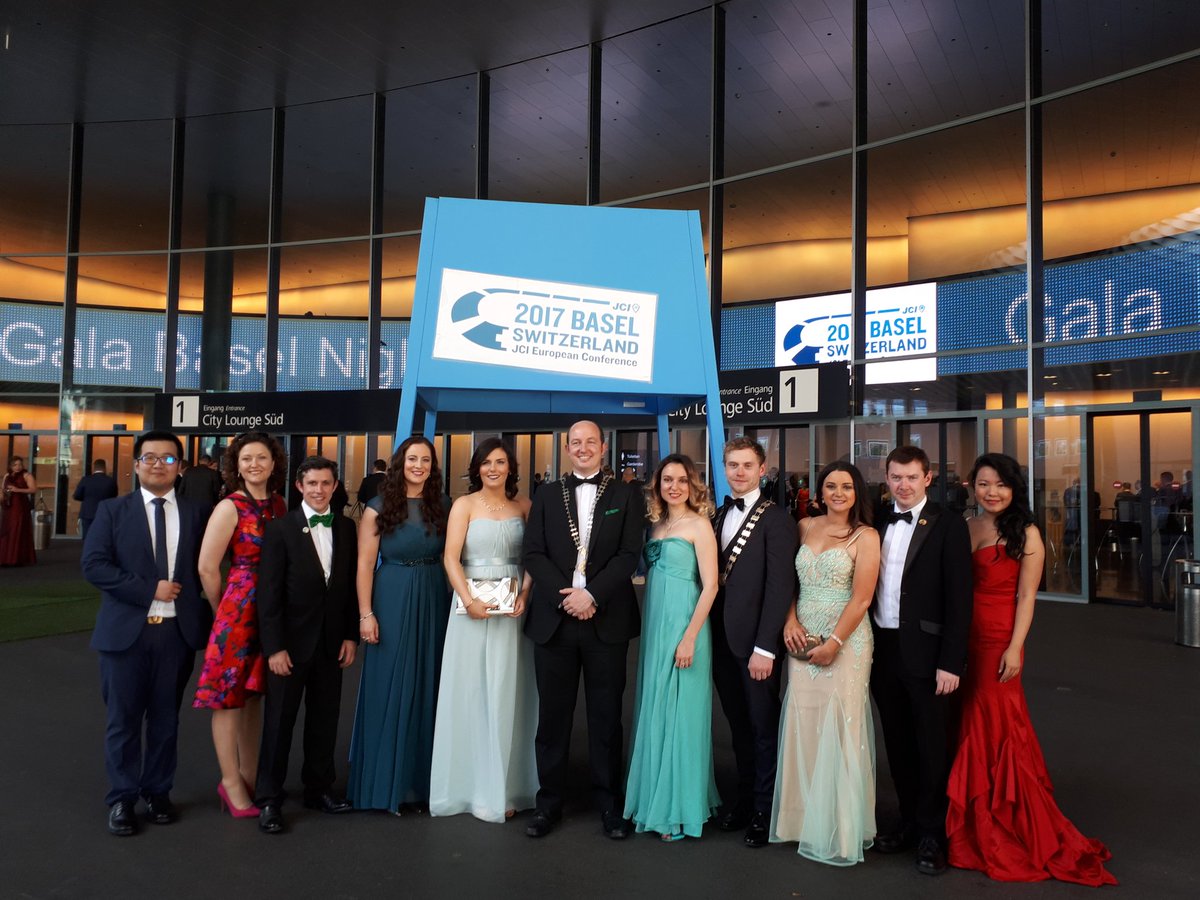 jciireland's tweet photo. We're ready for the gala! #EC2017BASEL https://t.co/9W0nl9HPuL