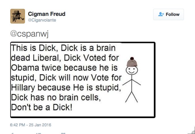 spooney35's tweet photo. This Cigar smoking #Nitwit is obsess w "Dicks"
#CigarReview #cigarbque #cigars #CigarArt #cigardojo #cigarians #cigartime #Cigars #cigarlife https://t.co/vy4Bg9zekF