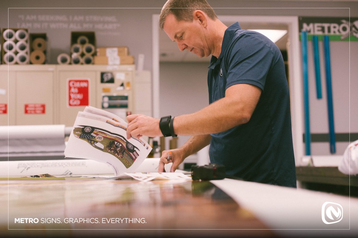 MetroSignsInc's tweet photo. Great Designs > Outstanding Production > Precise Installations = Our Secret Sauce 

#MetroSignsInc #SecretSauce #SomethingIsCooking https://t.co/6eAhK760og