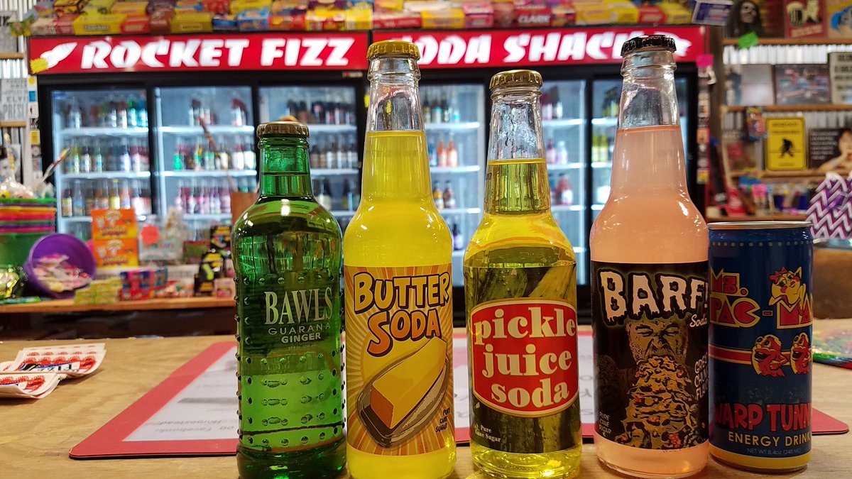 RocketFizzPitt's tweet image. Buy Pickle Juice Soda before it's gone. #picklesoda #waterfront