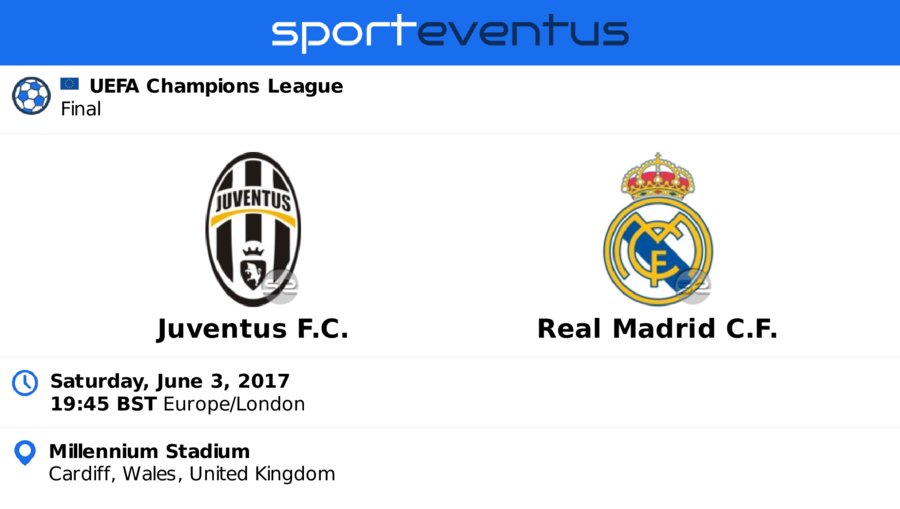 sporteventus's tweet photo. 🎟 Buy #tickets in-app❗
⚽ #juventusfc 🆚 #realmadrid
📅 June 3rd 19:45 BST
🏆 #championsleague 🇪🇺
📍 #principalitysta
🔗 https://t.co/HR0cklaBIa https://t.co/XP3MnM8HRX