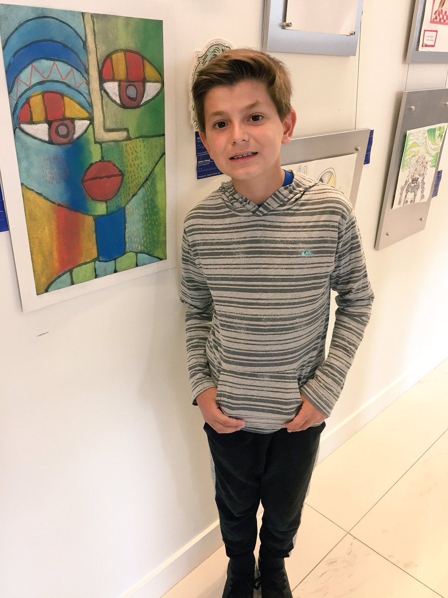 angdepalma's tweet photo. THIS is happening! Luca strikes a pose by his artwork @OCT_OEEO during #doorsopento https://t.co/fyVkRyy7UK #oct #onted #DoorsOpenToronto https://t.co/BJBfQkRWLQ