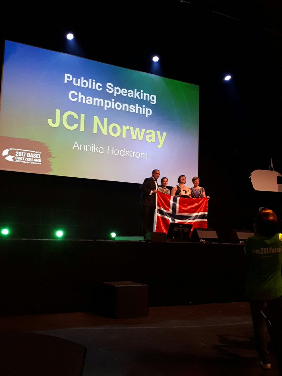 JCIedc's tweet photo. @JCINorway again.... congratulations #ec2017basel #EDC17 https://t.co/8FZJ5HyqWg