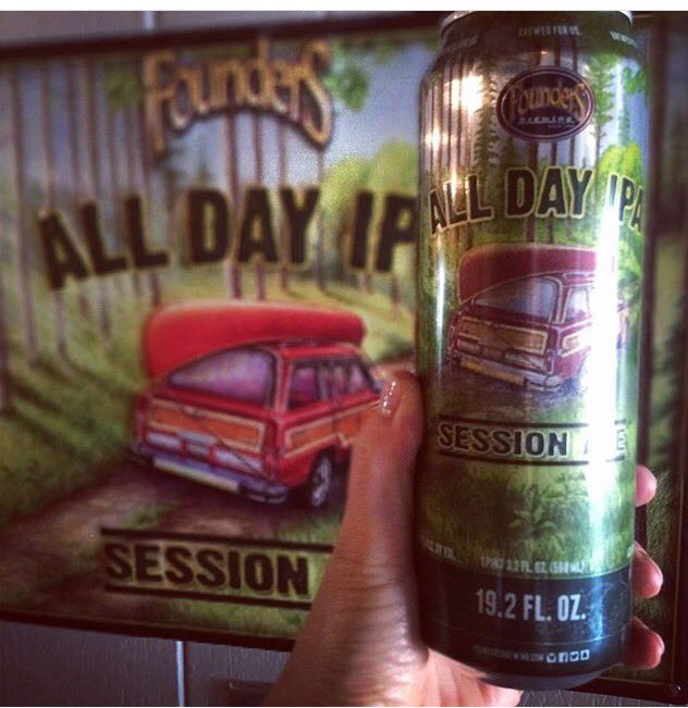 Up your holiday weekend game with these stovepipe cans of Founders All Day IPA! 19.2oz of crushable deliciousness and only $2 per can