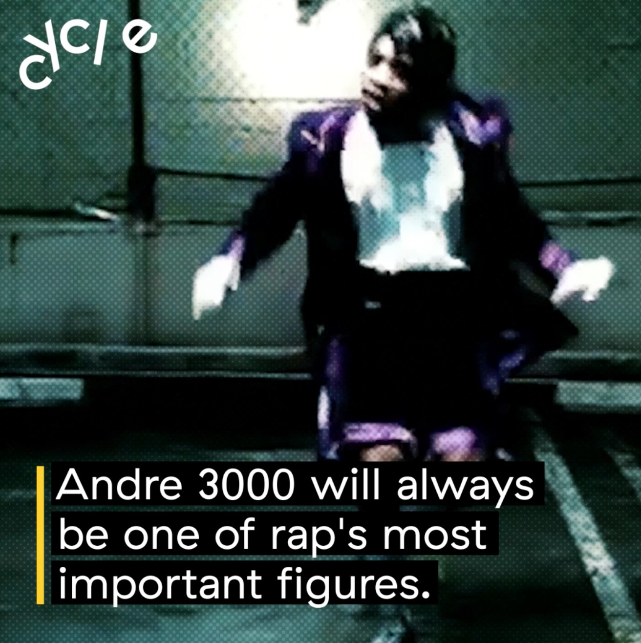 Everything that\s cool in rap now, Andre 3000 did first. Happy birthday to a true visionary. 