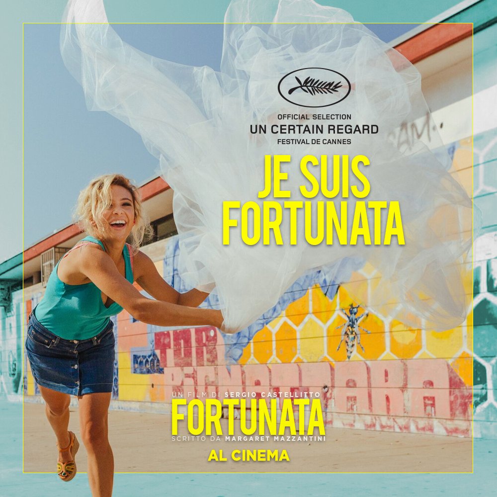 UniversalPicsIt's tweet photo. Jasmine Trinca conquista la giuria della sezione Un Certain Regard al Festival di Cannes e vince il premio come Miglior Attrice! #Fortunata https://t.co/U64Dzj8gvF
