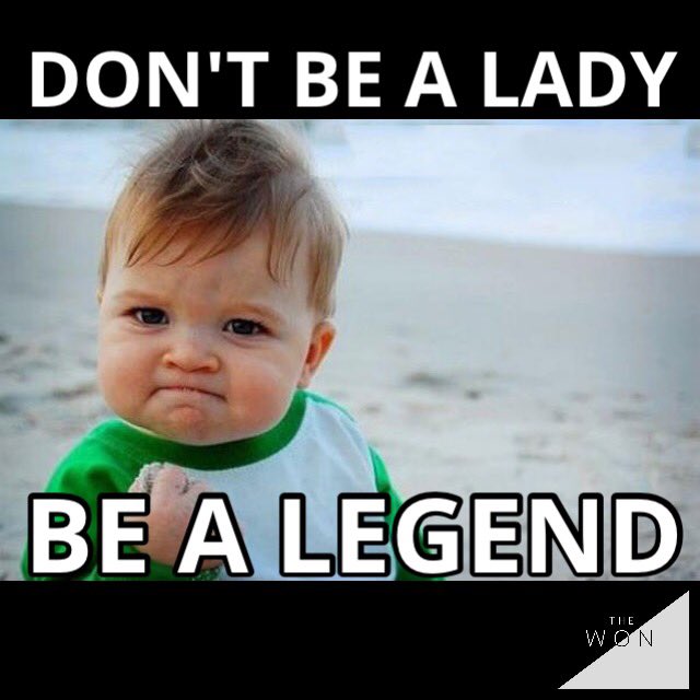 You are... wait for it... #Legendary!! #bossgirl #bossbabe #stem #tech #sports #culture #trades #religion #spirituality #business #women