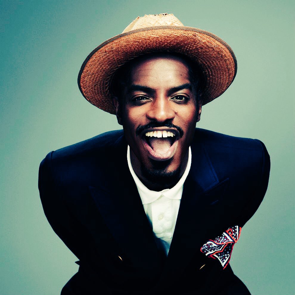 Turn up some 3 Stacks today! Happy Birthday Andre 3000.    