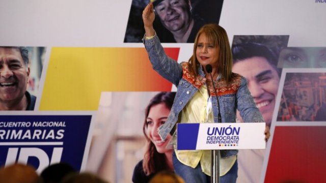 Duranasenador's tweet photo. Nuestra presidenta @jvanbiobio en Encuentro Nacional de Primarias #Udi2017 Trabajemos por #TiemposMejores https://t.co/G0EUNZbSHL