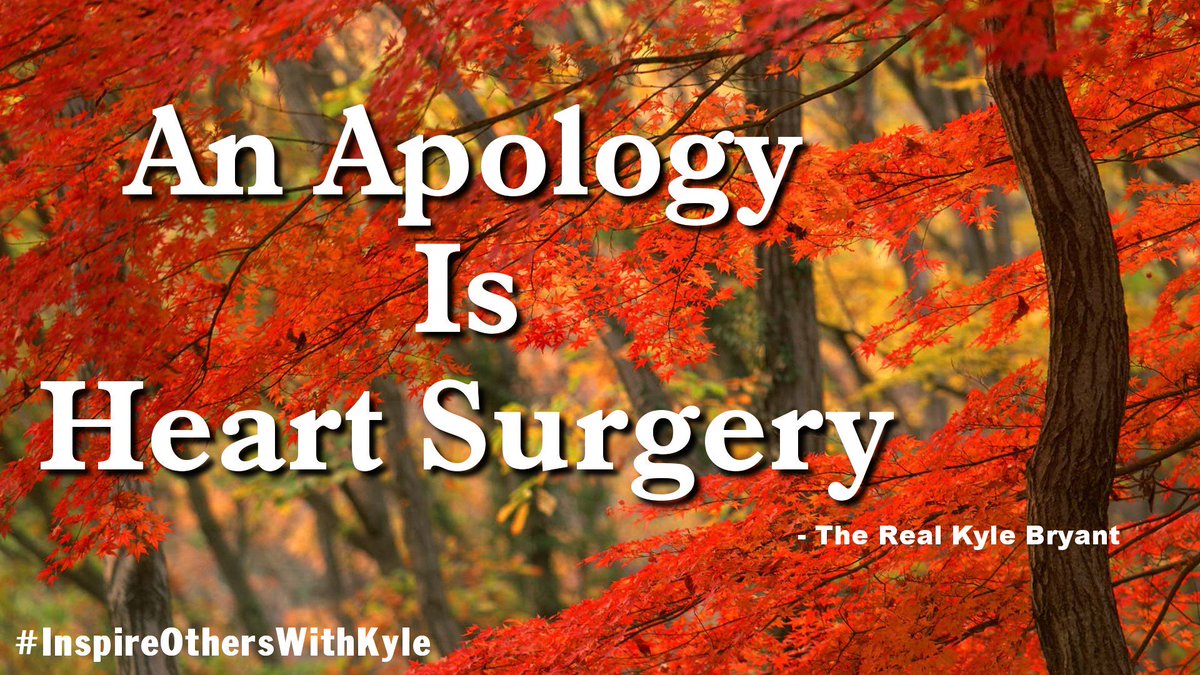 An apology is #ThinkBIGSundayWithMarsha #IQRTG #Quote #Inspire #QOTD #Success #Startup #entrepreneur #inspireotherswithkyle #saturdaymorning