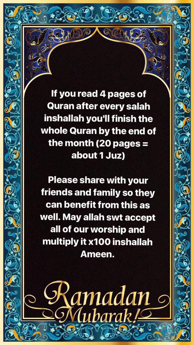 justbusydreamin's tweet photo. How to finish the Quran in 30 days #ramadan #ramadanhacks #ramadantips #quran #QuranInRamadan #quranhacks #qurantips https://t.co/edkKScGNed