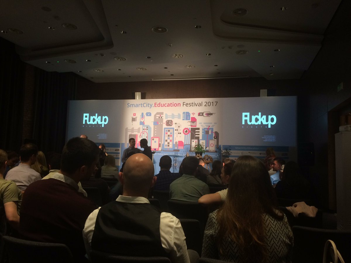 agile_in_rs's tweet photo. Da li će neko pomenuti agilni razvoj na Fuckup night? #agile #Startup #fackup https://t.co/TXLH4reqN4