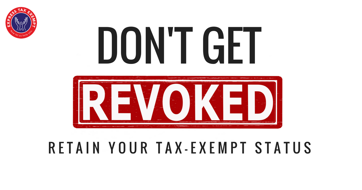 tax990efile's tweet photo. Don't get revoked! Here's how #nonprofits can retrain your #taxexempt status https://t.co/6efRPbQjXo https://t.co/q1Lk1VrRtN
