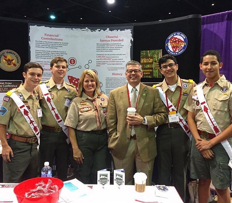 OASouthChief's tweet photo. Incredibly thankful for the Scouts and Scouters that made @boyscouts National Annual Meeting a success this week. https://t.co/kE8mpAtJWj