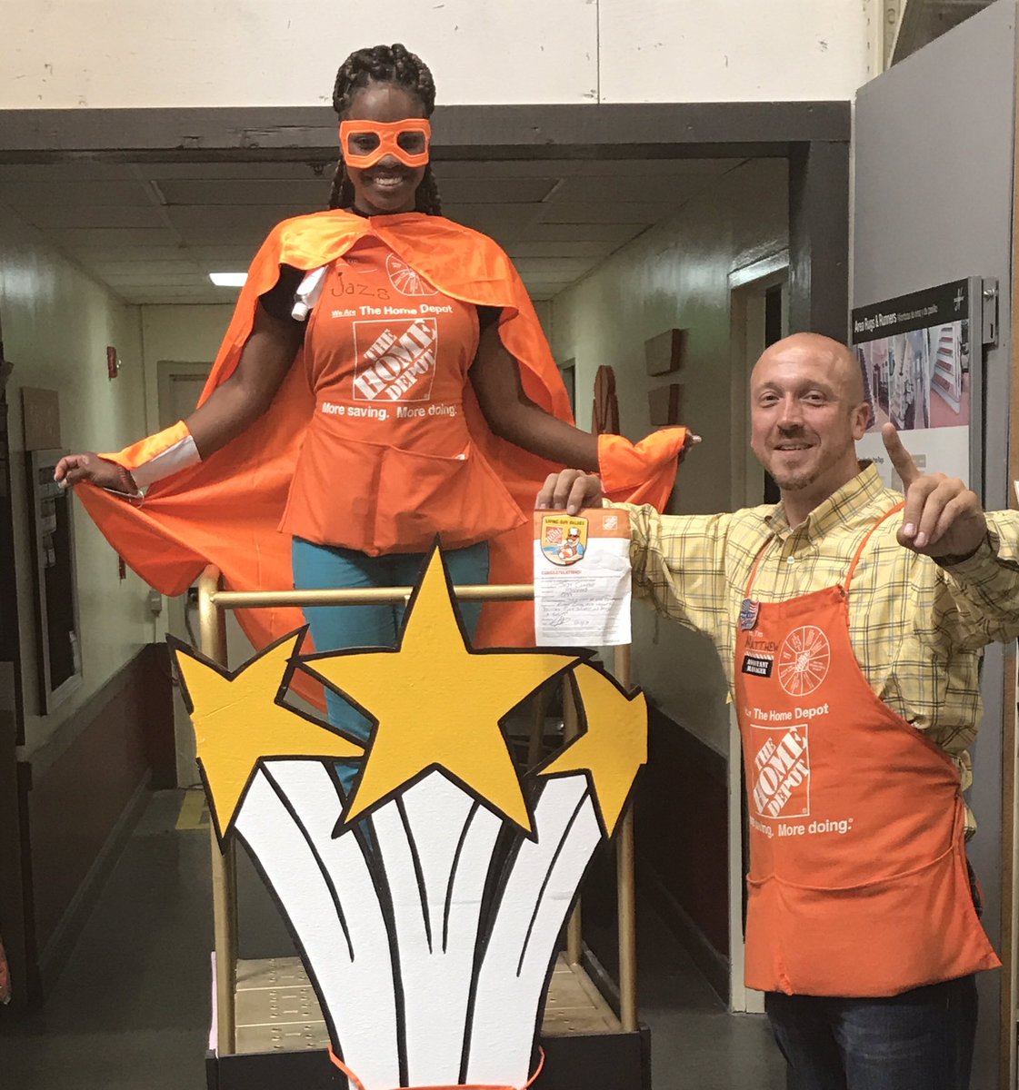 MattMattiace's tweet photo. Midtown's Mightiest Hero! Thank you Jazs for driving our Values &amp; Customer Service! @hollytate122 @garydemarinis  @ChrisBergHD https://t.co/sbQ3sw8Pgq
